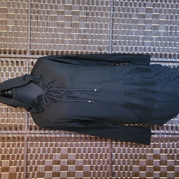 Saint Tropez West Black Hooded Top - Picture 7 of 7